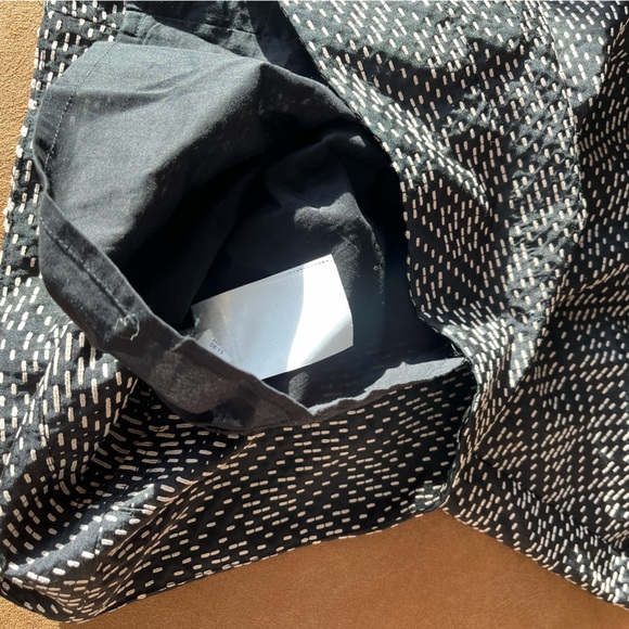 NWT GAP Black Shift Dress with Tan Embroidery, Sz 10, Lined. - Picture 4 of 12